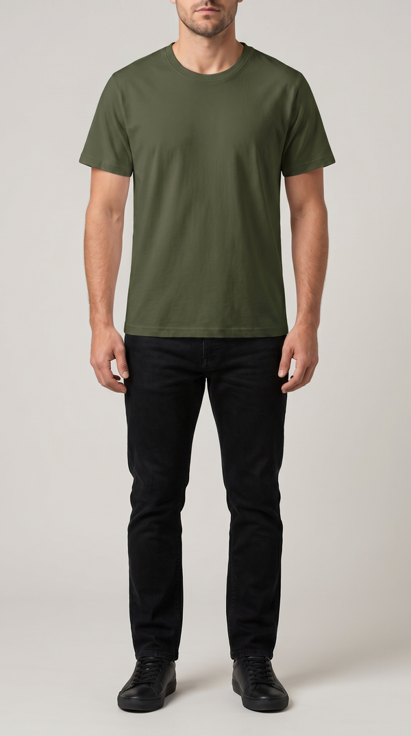 Polo Premium Basic – verde oscuro